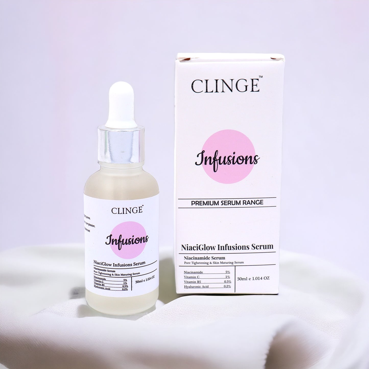 NiaciGlow Infusion- Niacinamide 5% Skin Maturing Serum