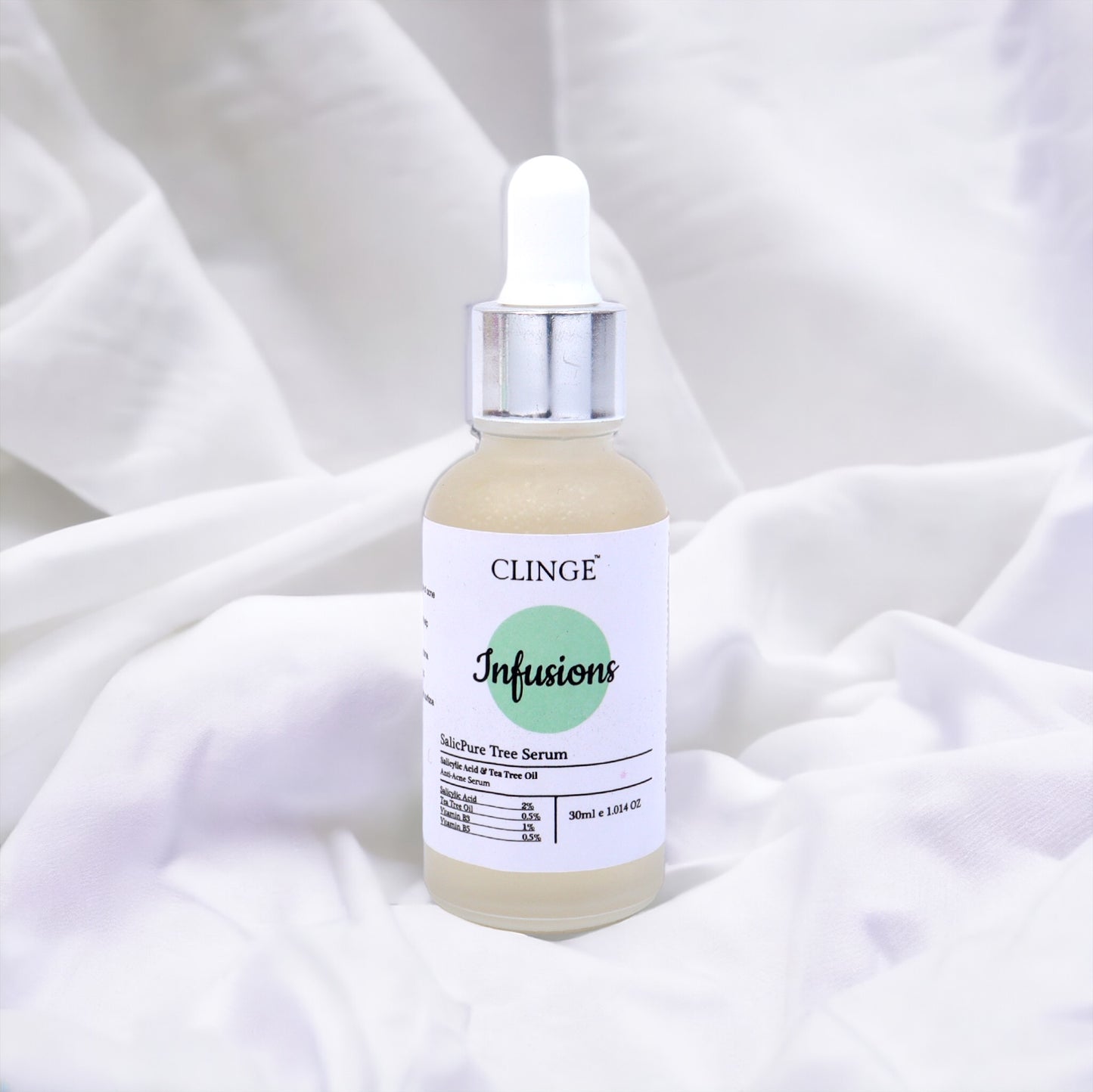 SalicPure Tree Serum-Anti Acne-Salicylic acid 2%, Tea tree oil 0.5%