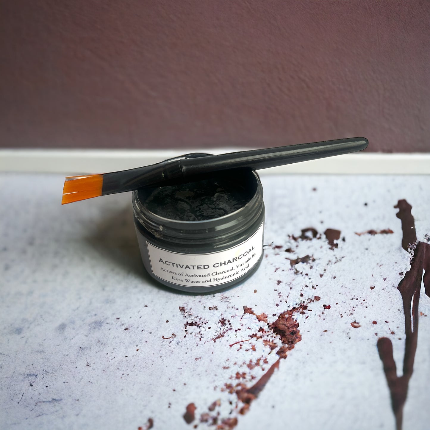 Activated Charcoal Clay Mask- Deep Cleansing Mask.