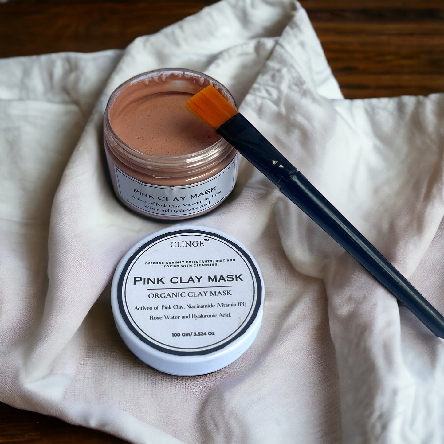 Pink Clay Mask- Brightening and Complexion Mask